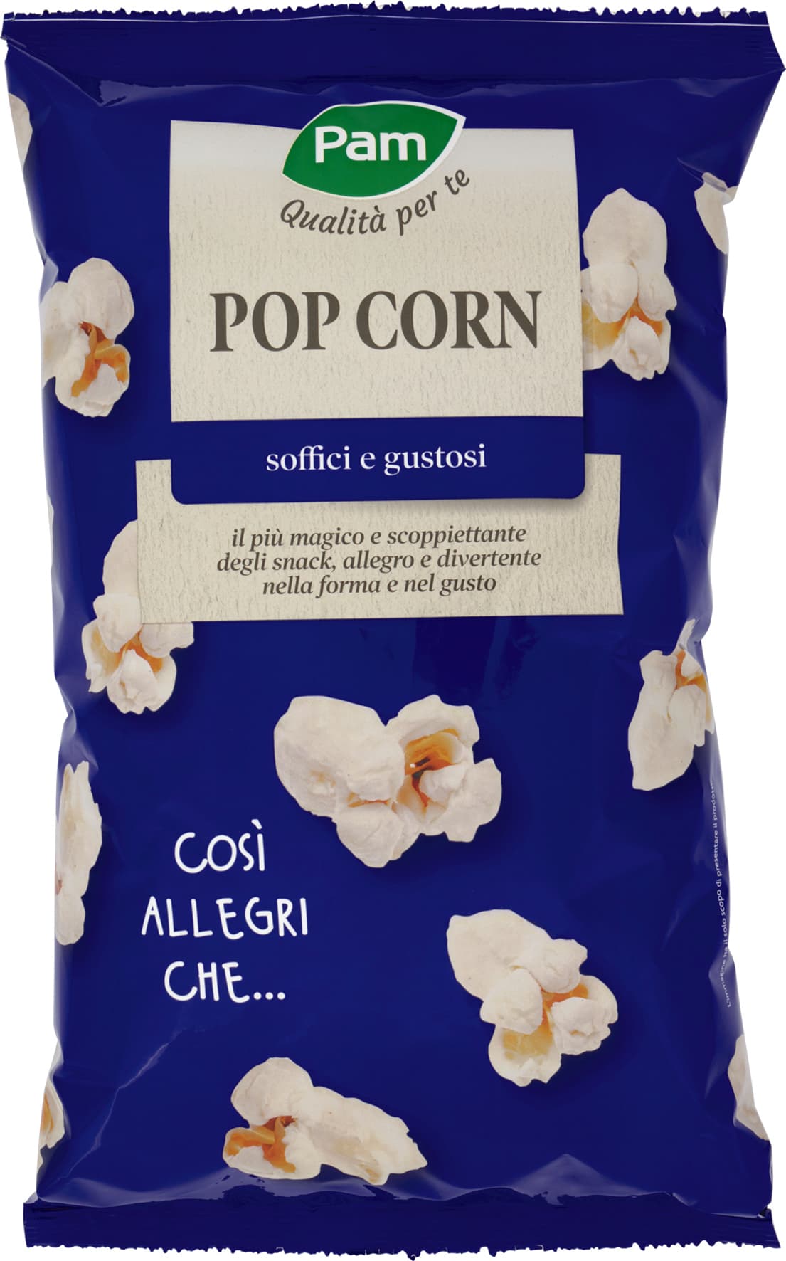 PAM Qualità per te Pop Corn Salati 100 g – immagine 2