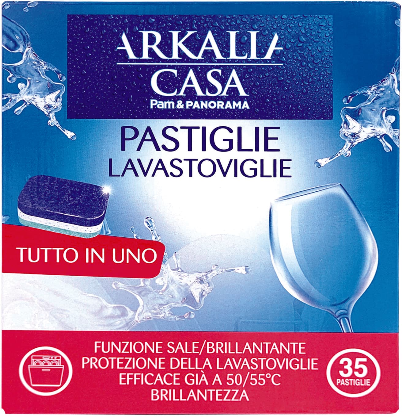 Tab lavastoviglie all in one 35 lavaggi – immagine 2