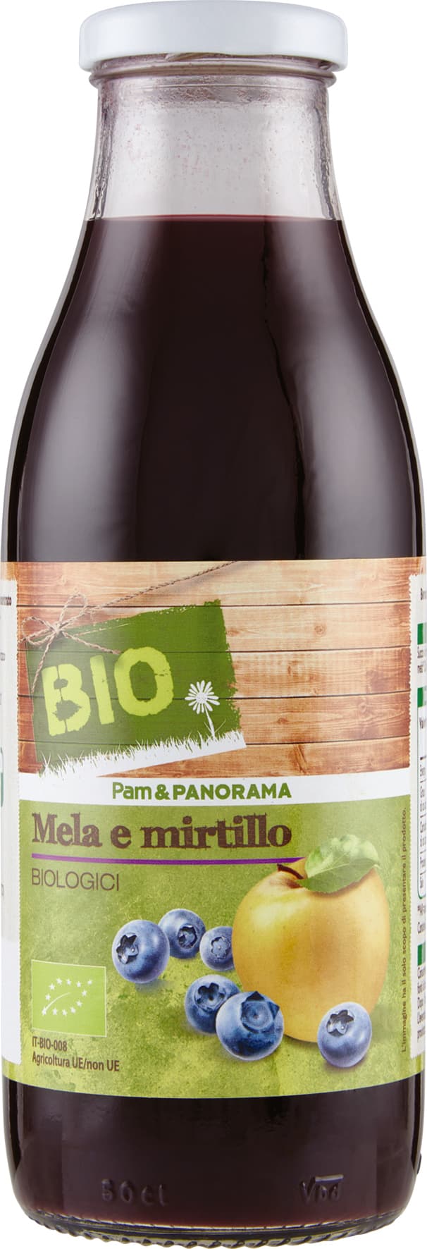 BIO Mela e mirtillo Biologici 500 ml – immagine 2