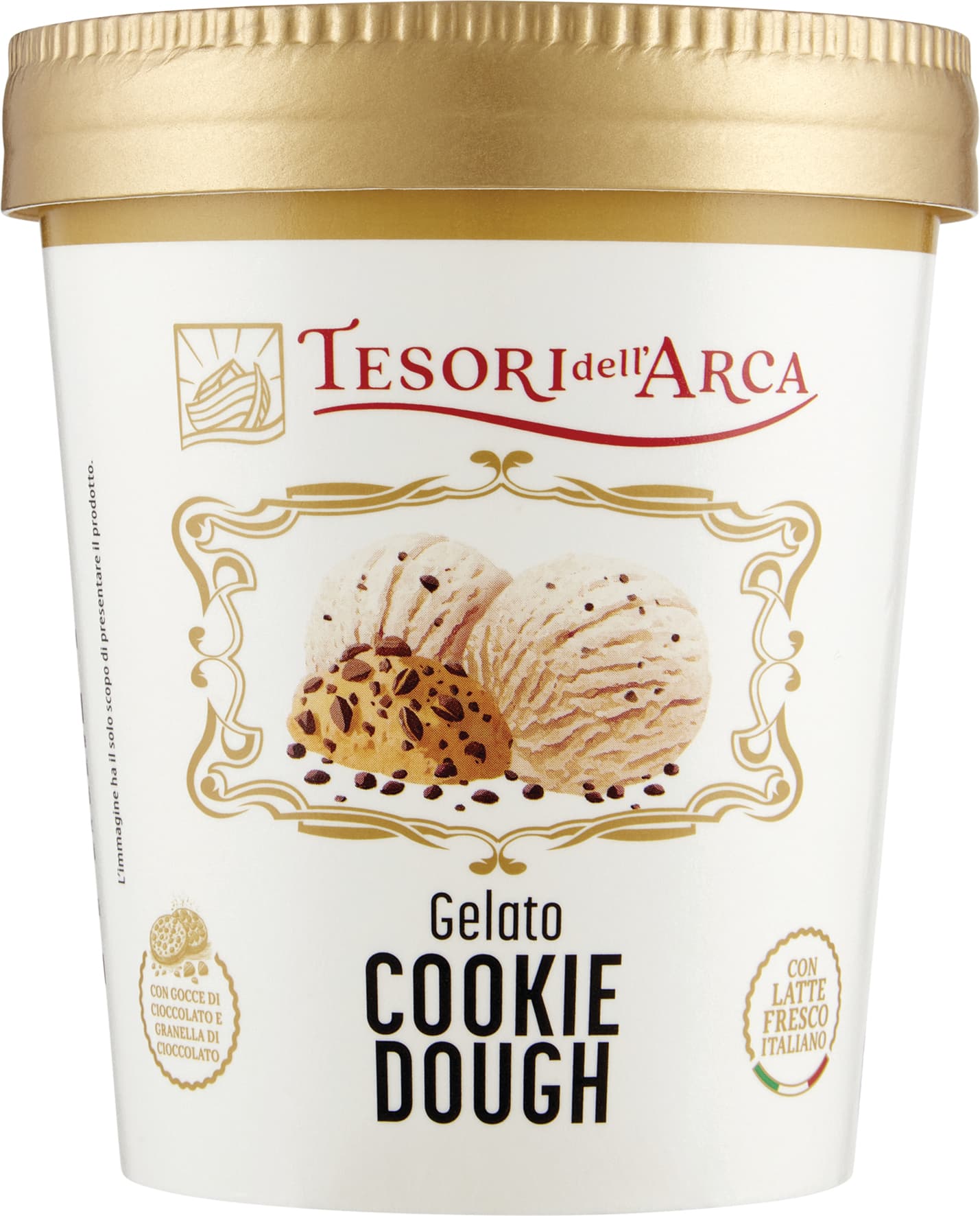 TESORI DELL'ARCA Gelato Cookie Dough 300 g – immagine 2