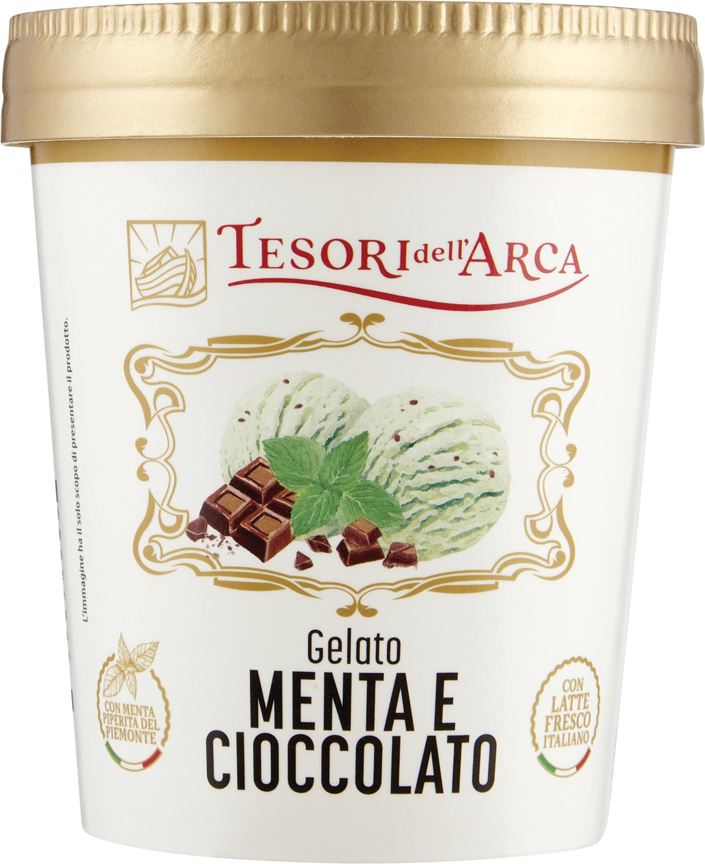TESORI DELL'ARCA Gelato Menta e Cioccolato 300 g – immagine 2