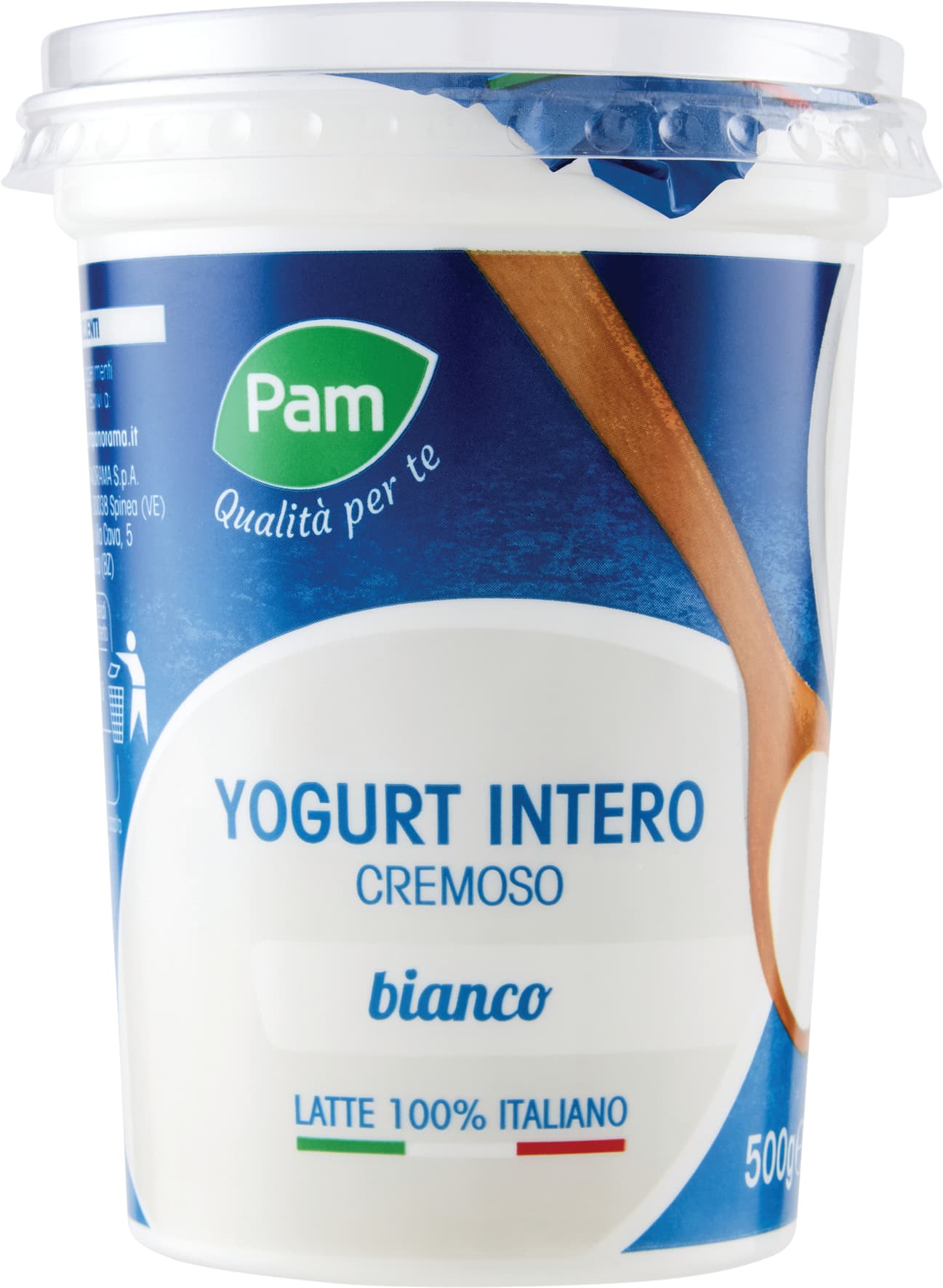 PAM PANORAMA Yogurt Intero Cremoso Bianco 500 g – immagine 2