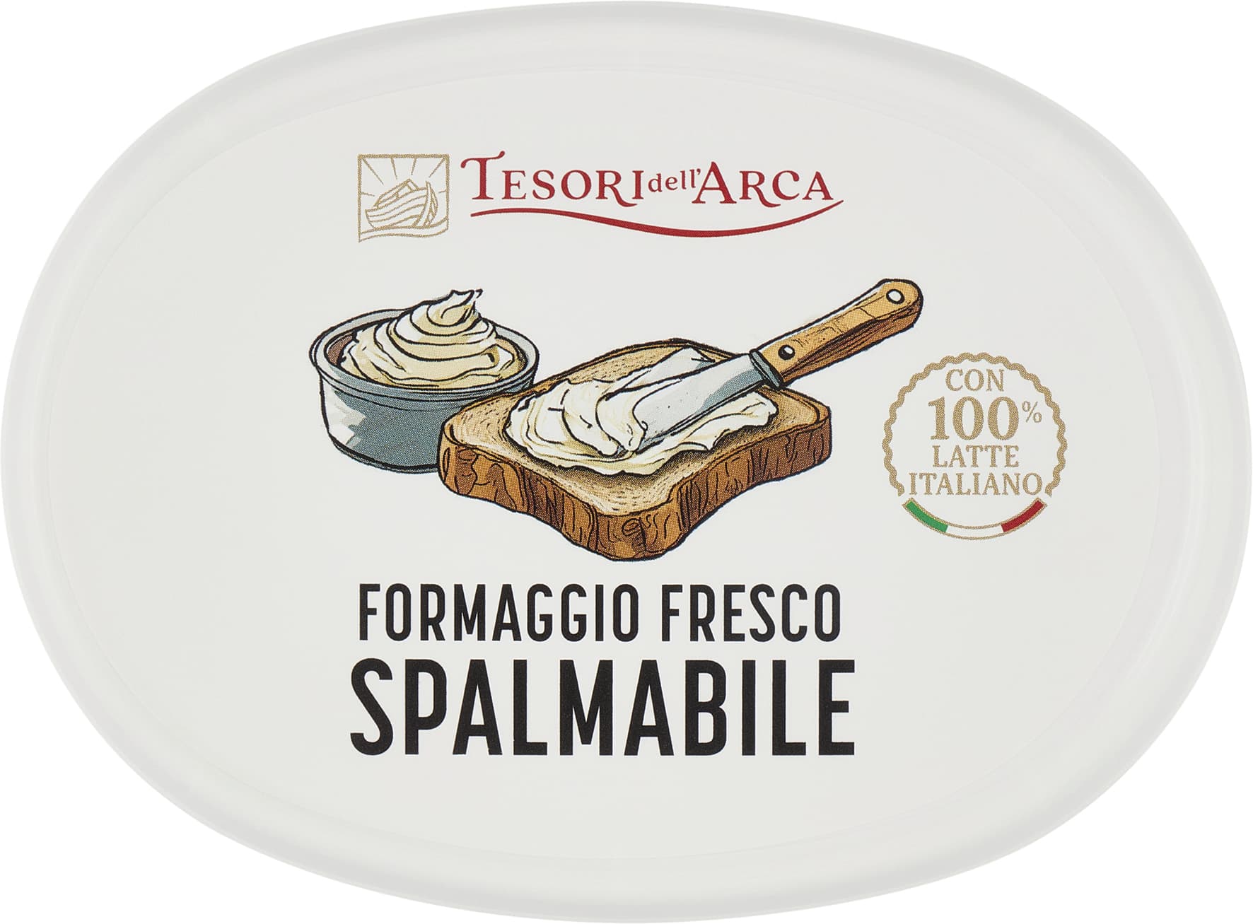 TESORI DELL'ARCA Formaggio Fresco Spalmabile 150 g – immagine 2