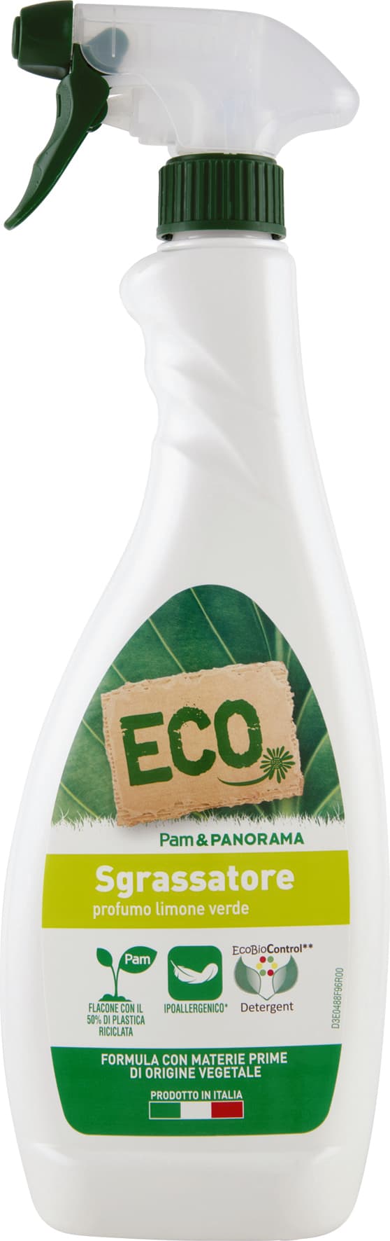 ECO Sgrassatore profumo limone verde 750 ml – immagine 2