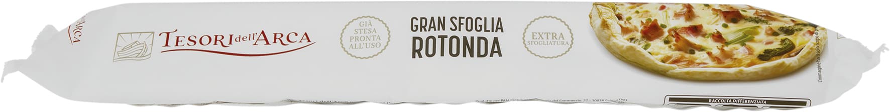 TESORI DELL'ARCA Gran Sfoglia Rotonda 230 g – immagine 2