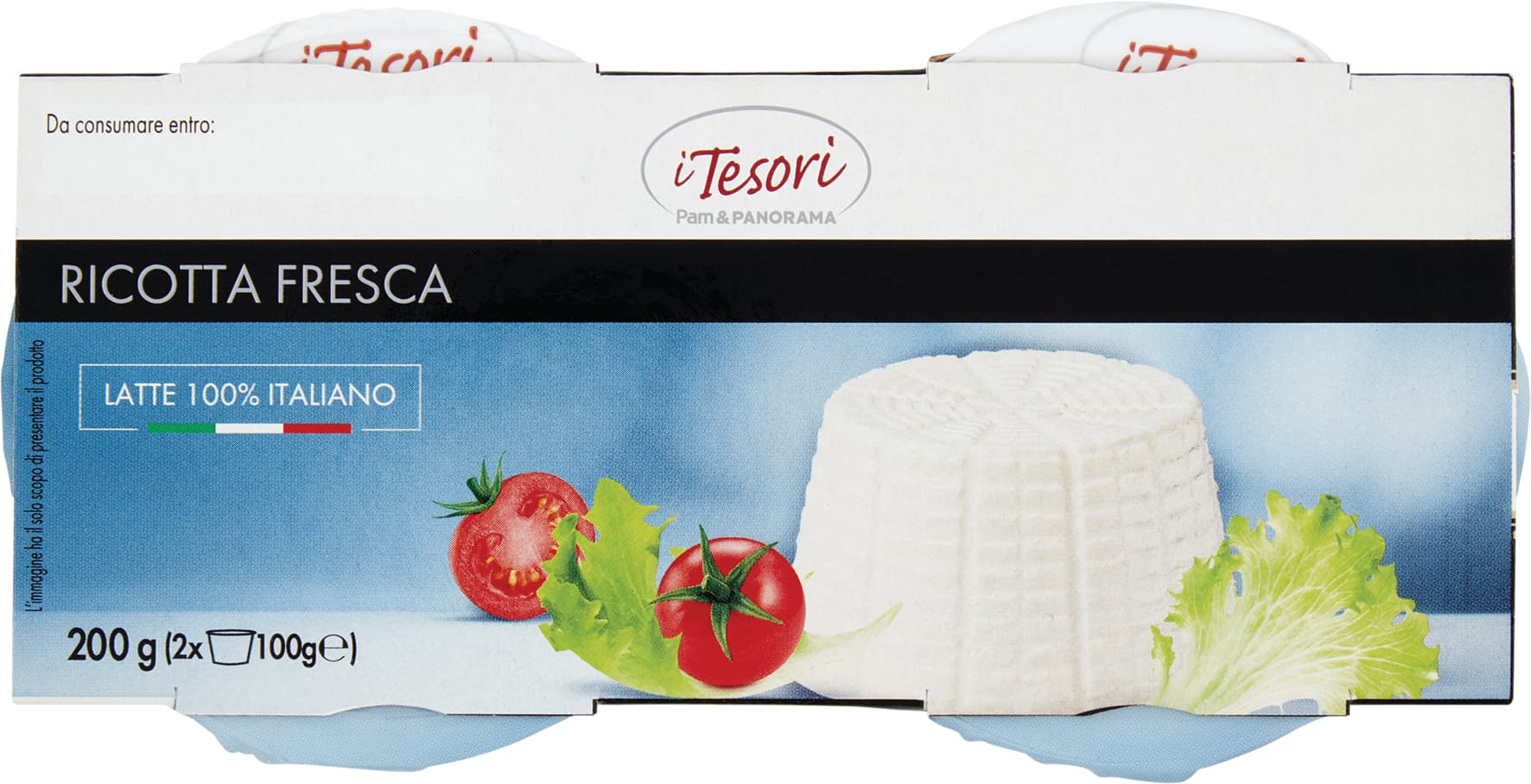 I TESORI Ricotta Fresca 2 x 100 g – immagine 2
