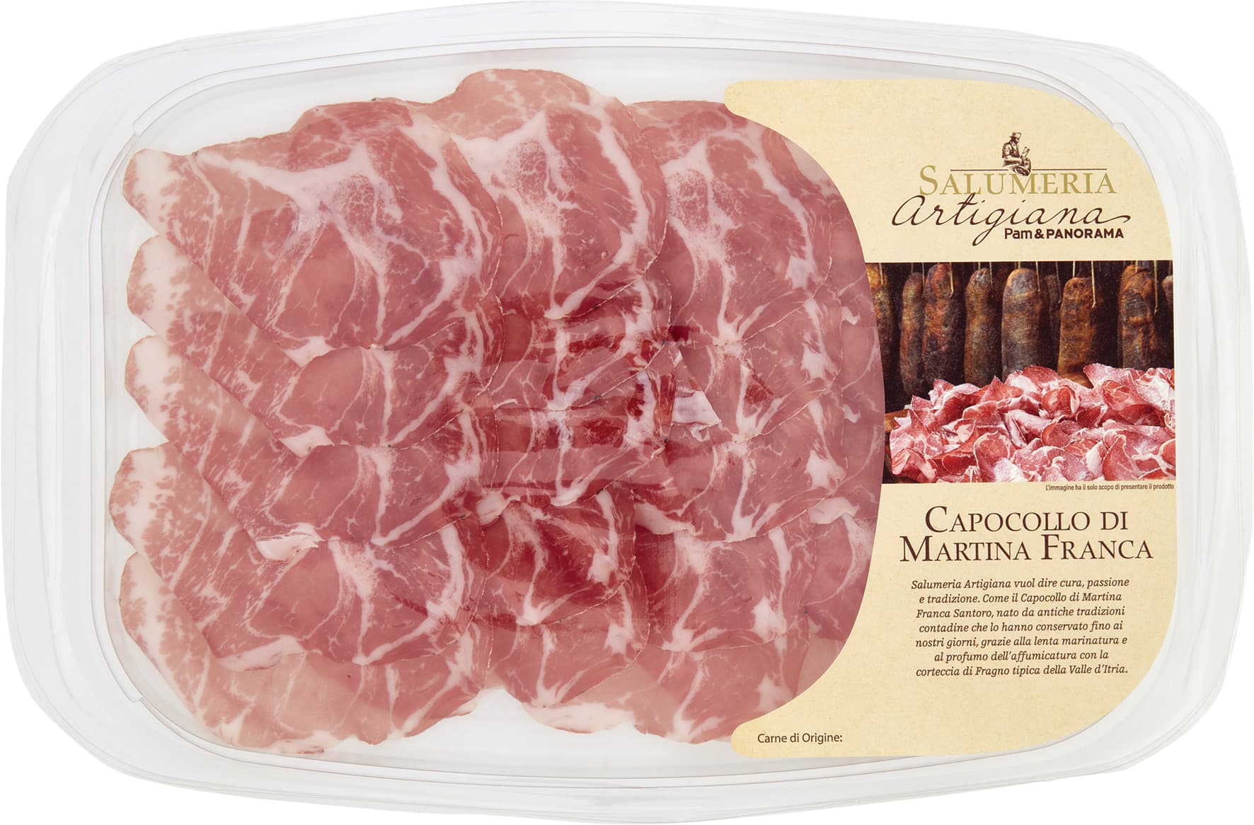 SALUMERIA ARTIGIANA Capocollo di Martina Franca 80 g – immagine 2