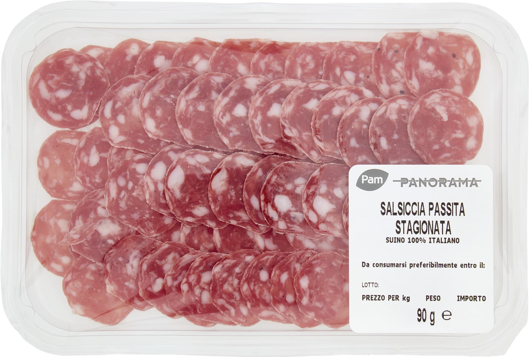 PAM PANORAMA Salsiccia Passita Stagionata 90 g – immagine 2