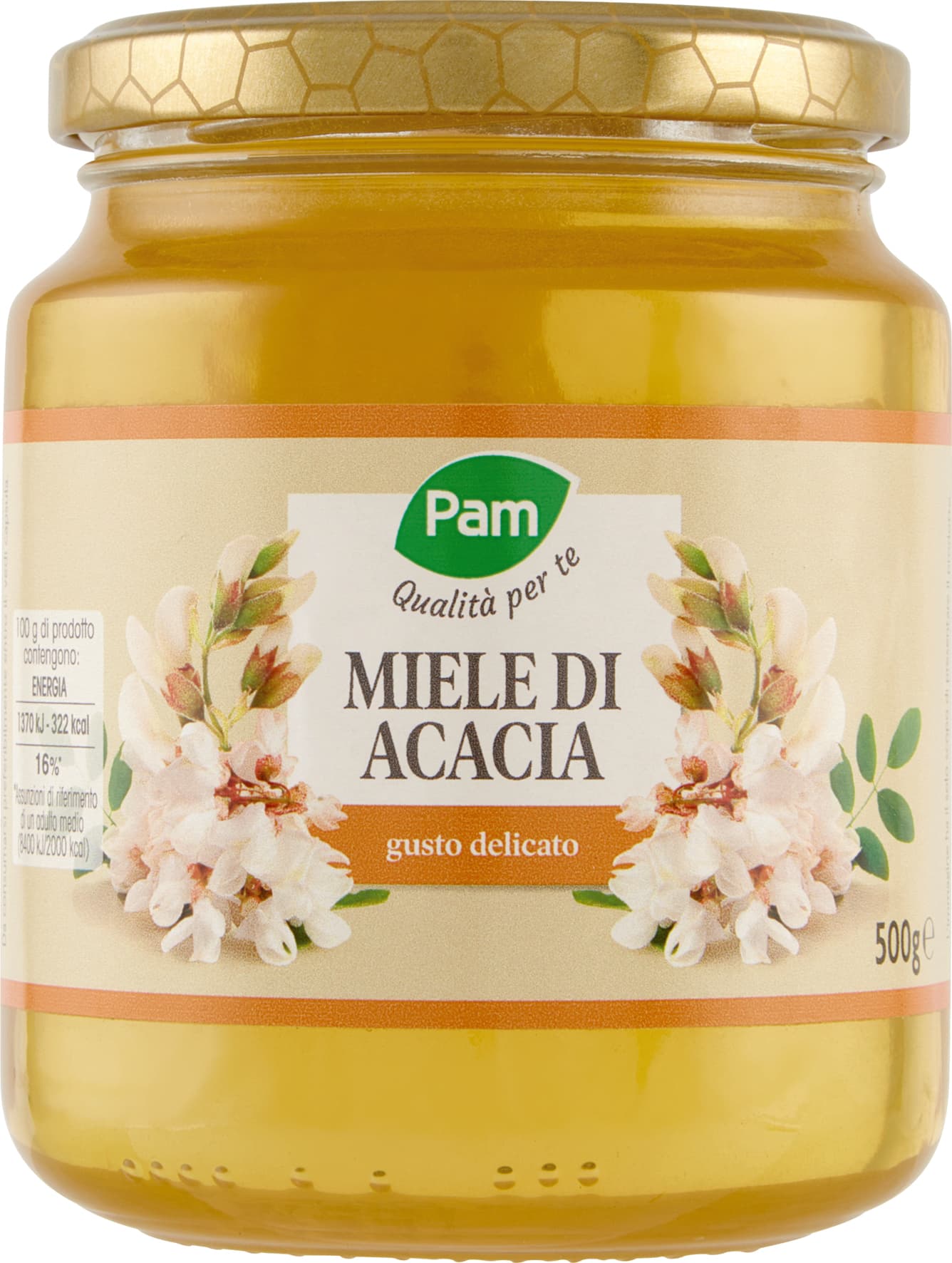 PAM Qualità per te Miele di Acacia 500 g – immagine 2