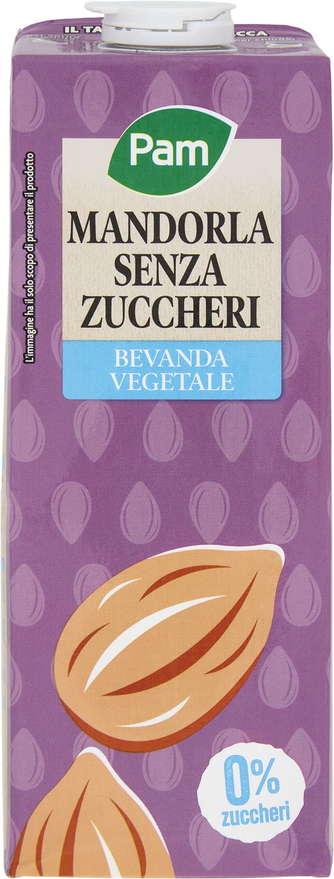 PAM Mandorla Senza Zuccheri Bevanda Vegetale 1 L – immagine 2