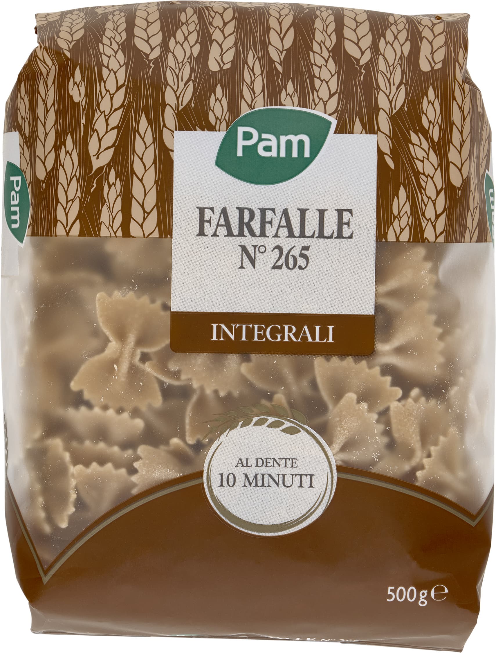 PAM Farfalle N° 265 Integrali 500 g – immagine 2