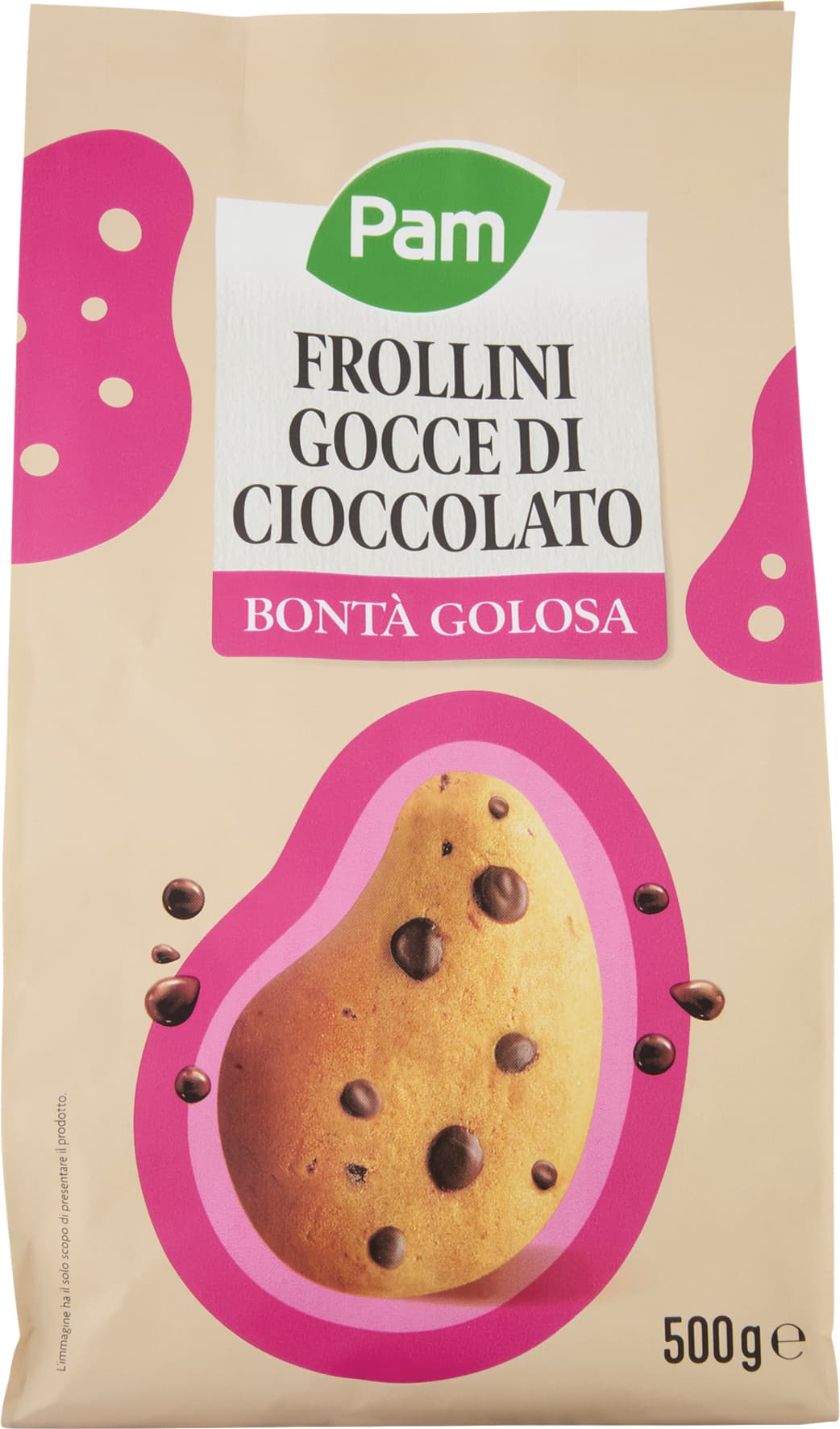 PAM Frollini Gocce di Cioccolato 500 g – immagine 2