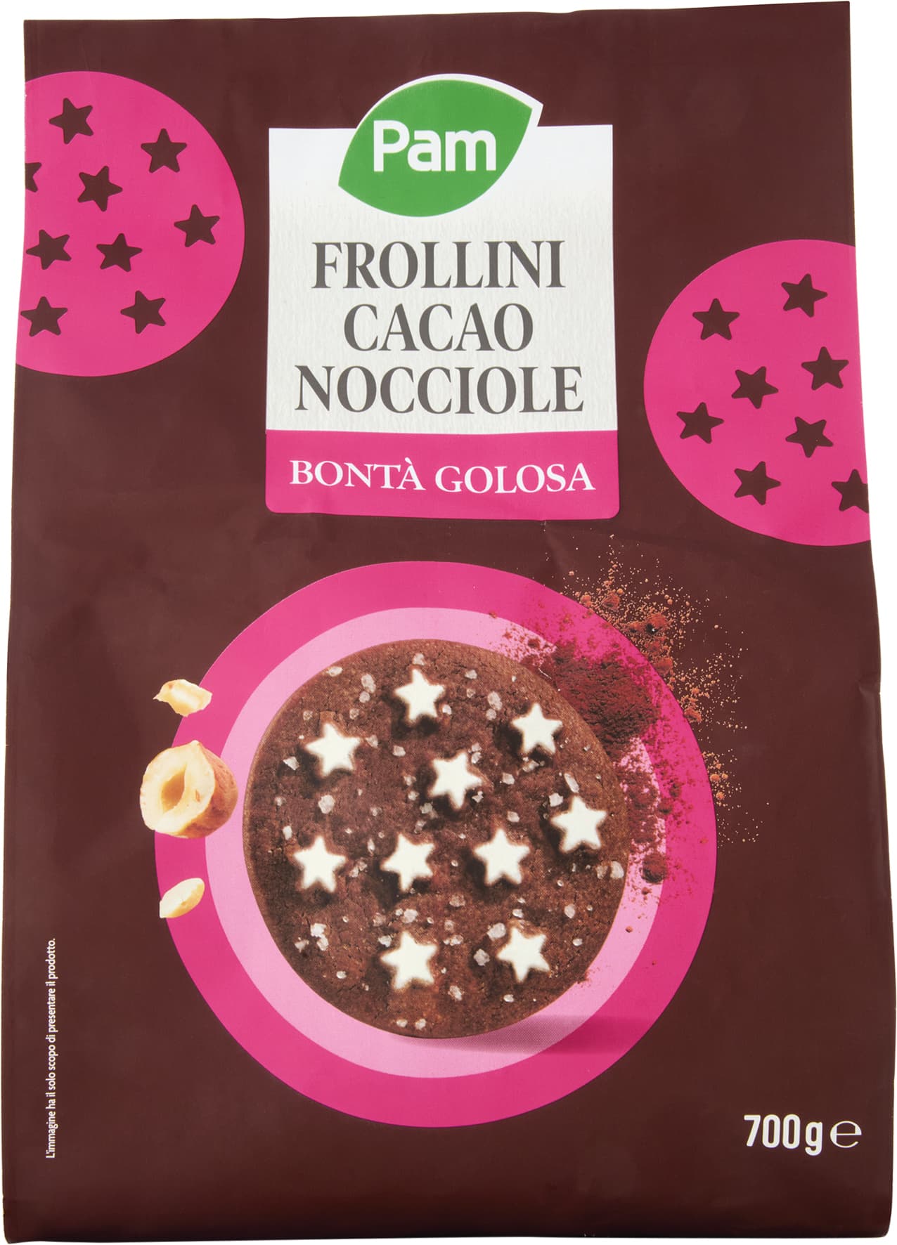 PAM Frollini Cacao Nocciole 700 g – immagine 2