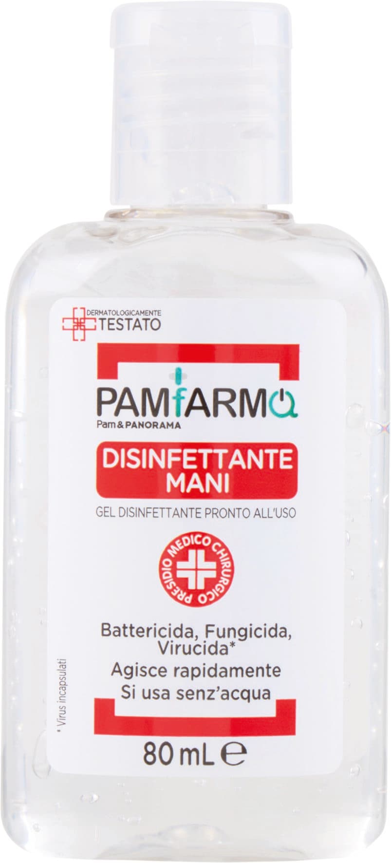 PAMFARMA Disinfettante Mani 80 mL – immagine 2