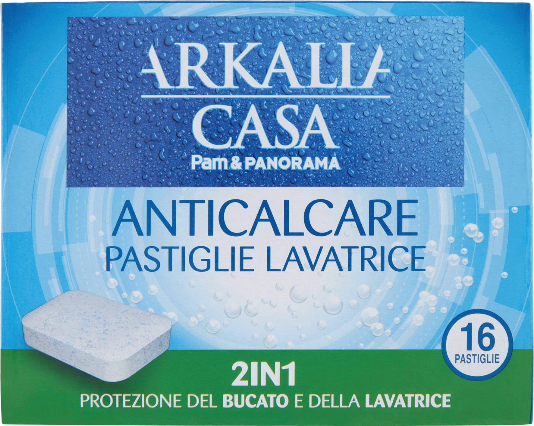 PAM PANORAMA Anticalcare Lavatrice pastiglie 16 x 12 g – immagine 2