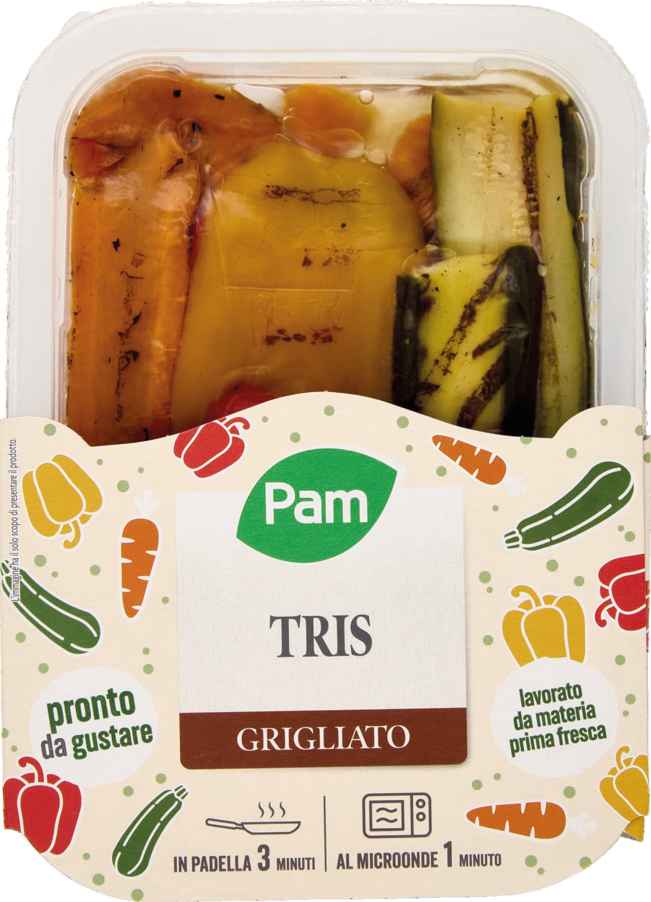 FRESCHE BONTÁ Tris Grigliato 250 g – immagine 2