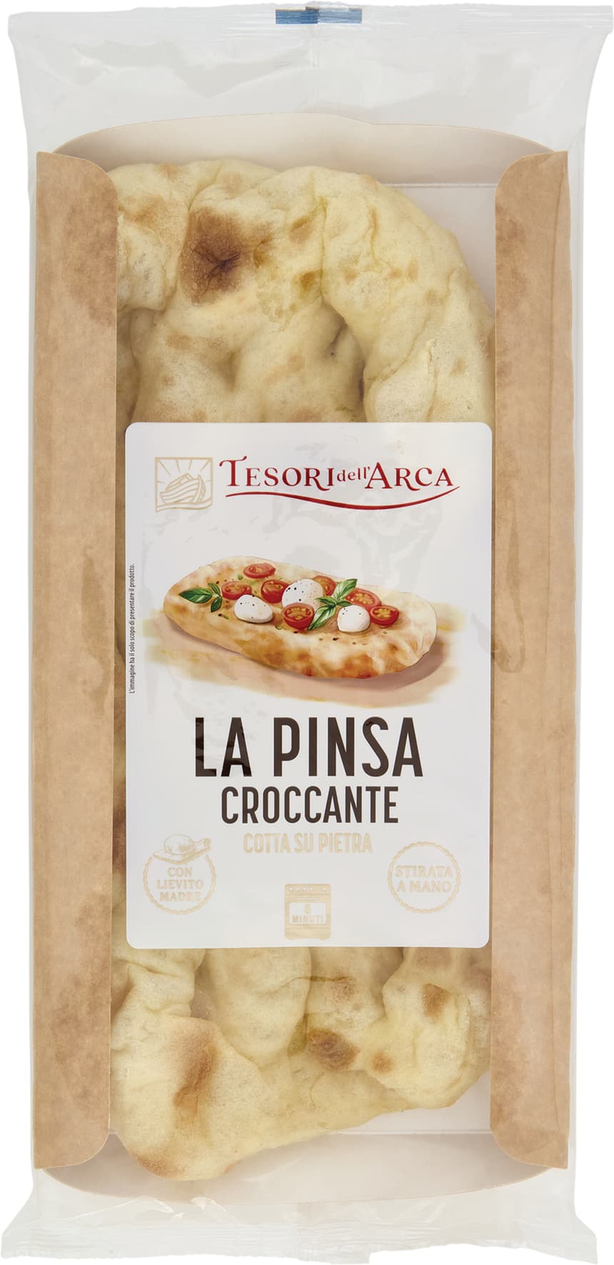 TESORI DELL'ARCA la Pinsa Croccante Cotta su Pietra 260 g – immagine 2