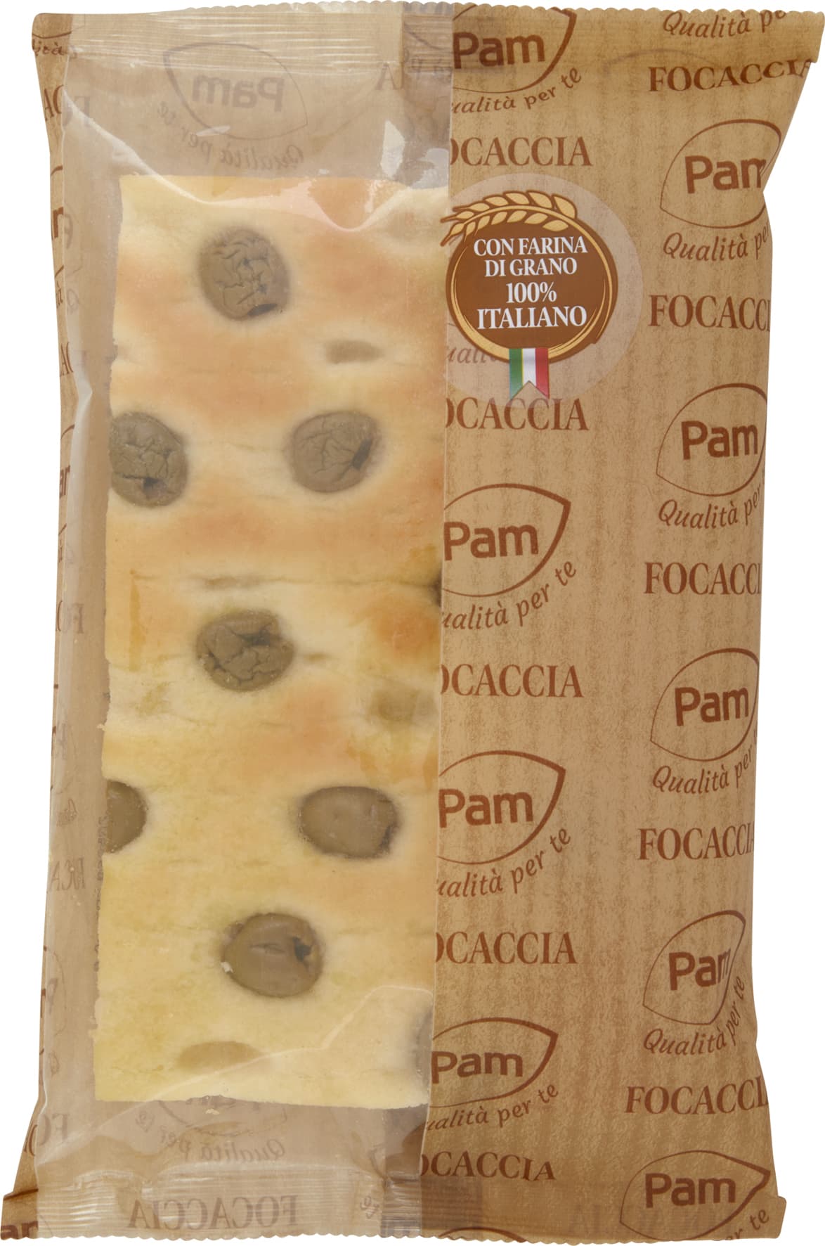 PAM Qualità per te Focaccia con Olive Verdi 170 g – immagine 2