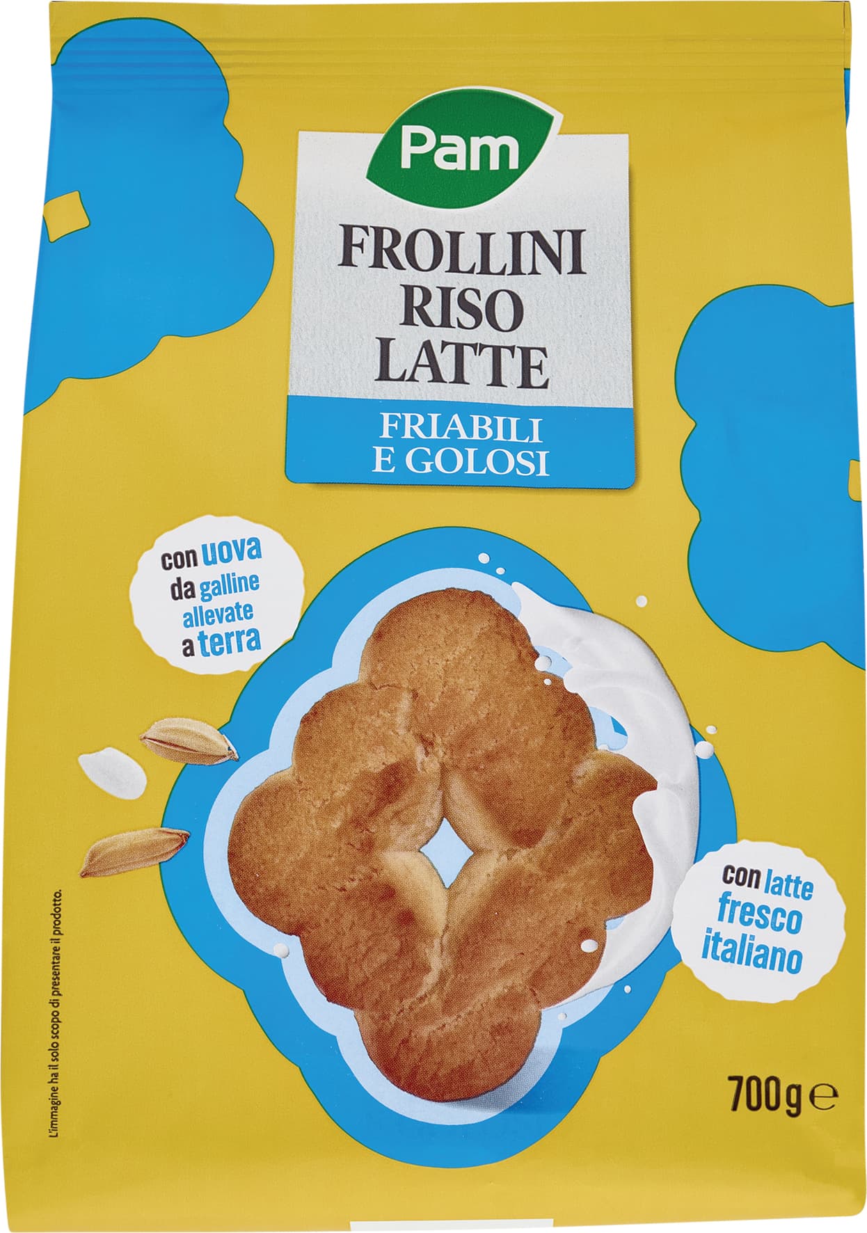 PAM Frollini Riso Latte 700 g – immagine 2
