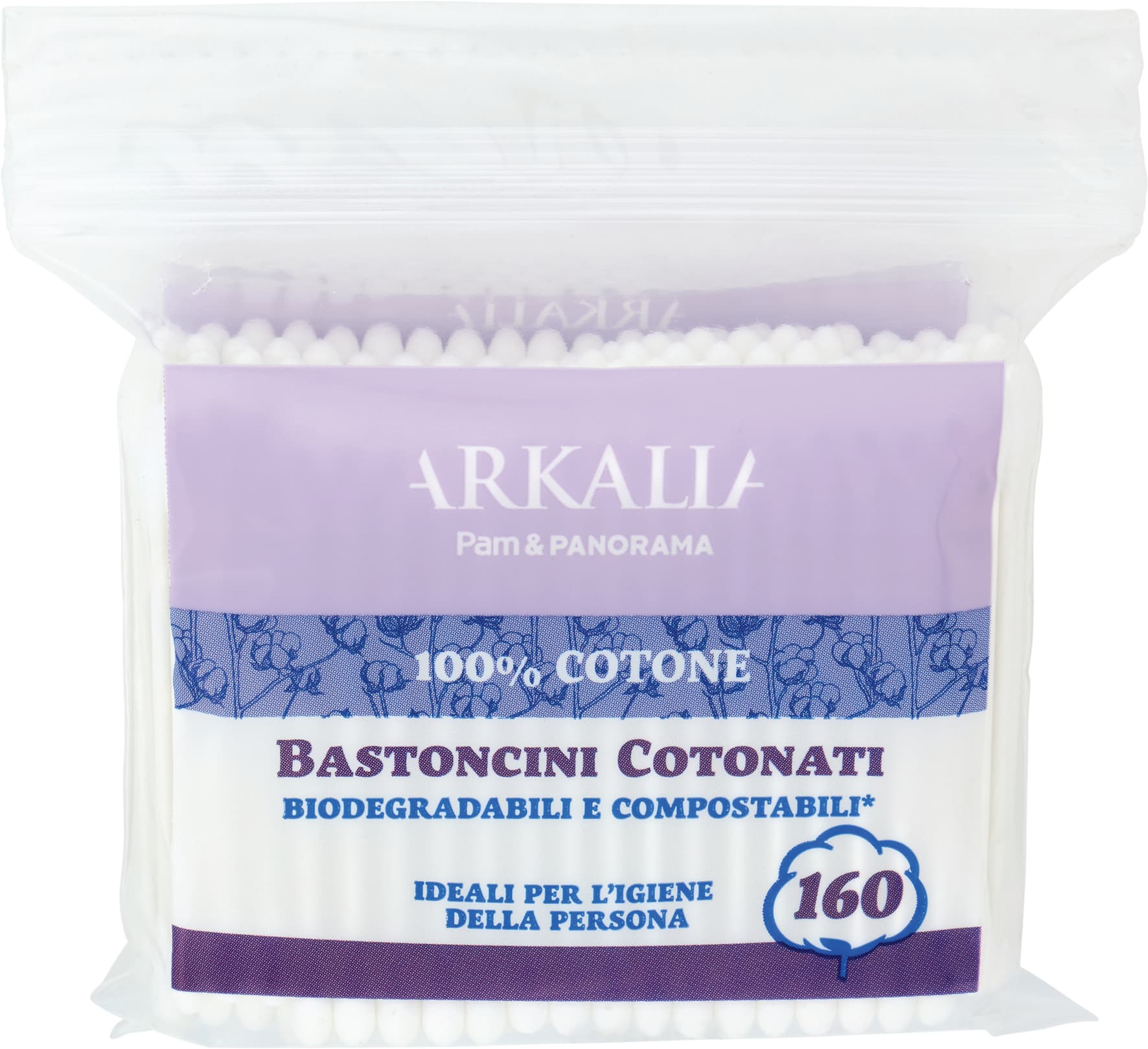 ARKALIA Bastoncini Cotonati 160 pz – immagine 2