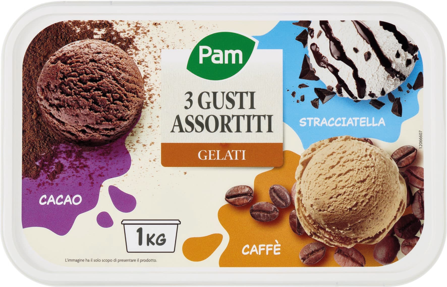 PAM PANORAMA Cacao Stracciatella Caffè 1 kg – immagine 2