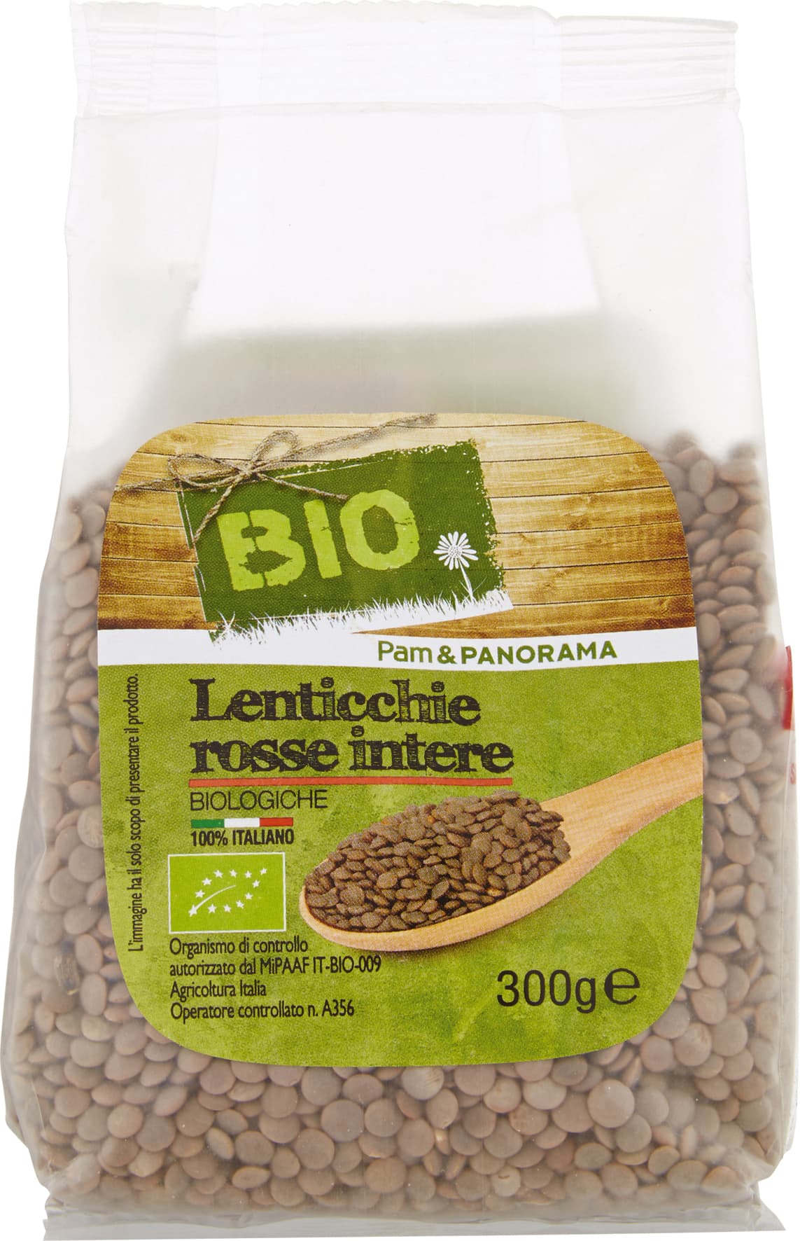 BIO Lenticchie rosse intere Biologiche 300 g – immagine 2