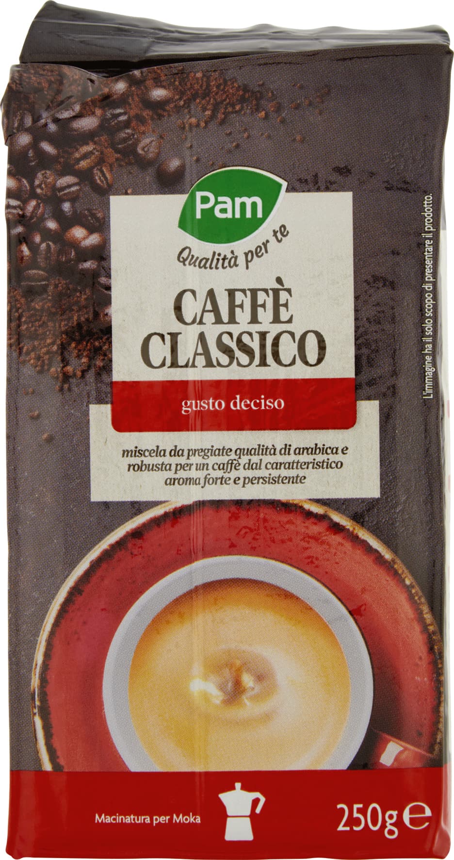 PAM Qualità per te Caffè Classico gusto deciso 250 g – immagine 2