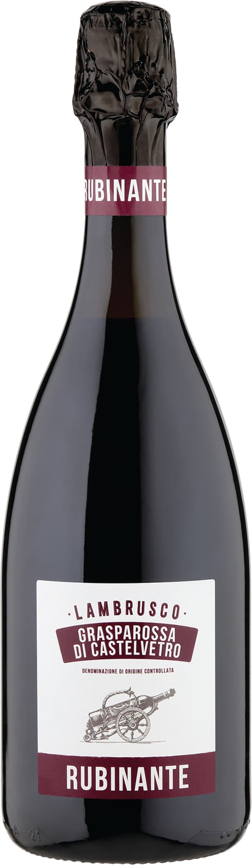 Lambrusco Grasparossa di Castelvetro DOC Rubinante 75 cl – immagine 2