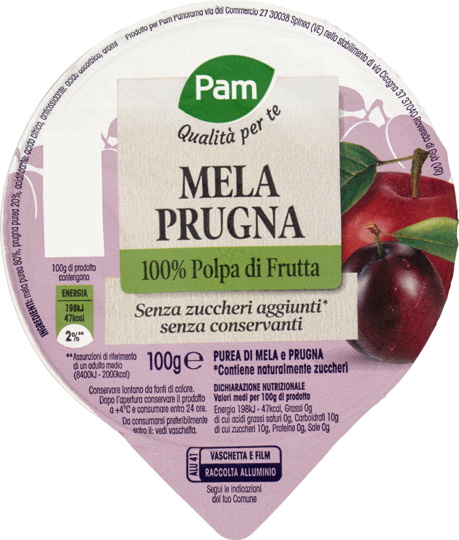 PAM Qualità per te Mela Prugna 100 g – immagine 2