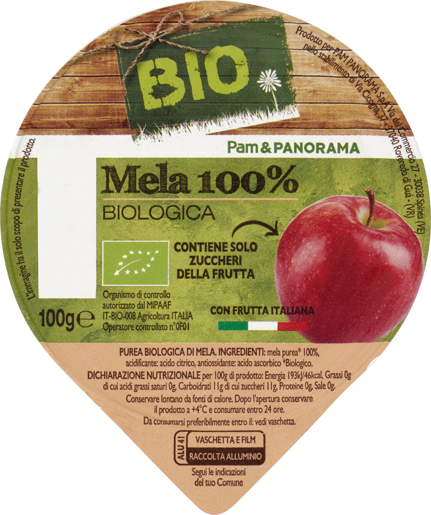 BIO Mela 100% Biologica 100 g – immagine 2