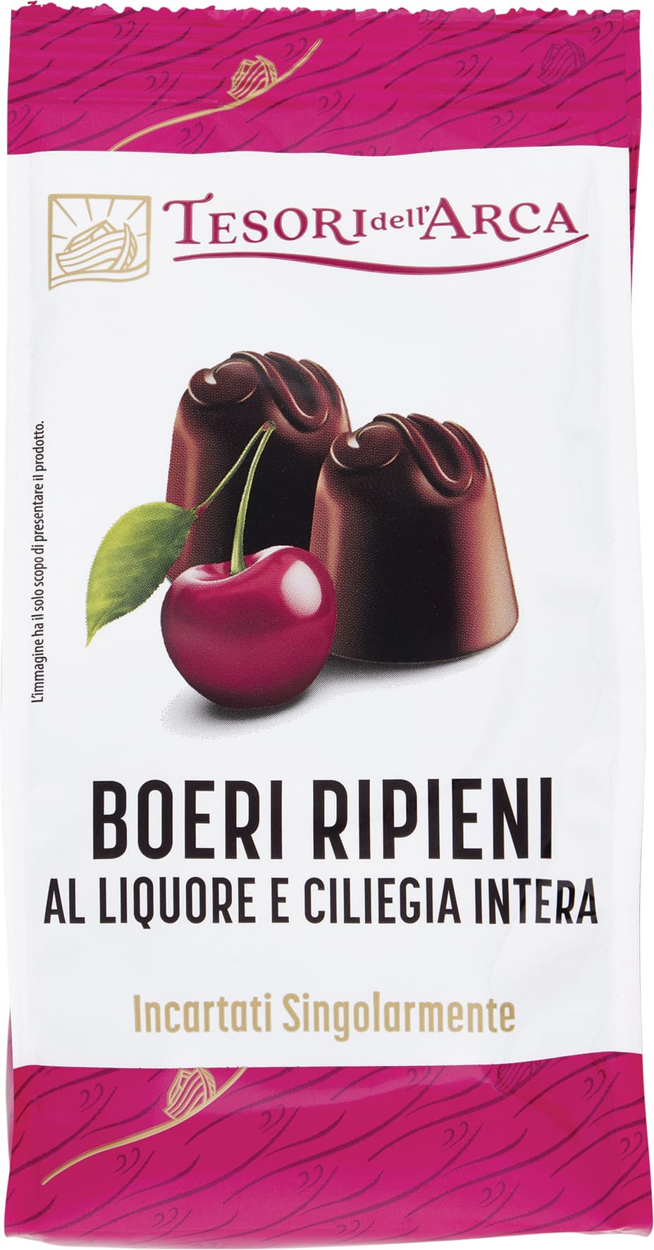 TESORI DELL'ARCA Boeri Ripieni al Liquore e Ciliegia Intera 90 g – immagine 2