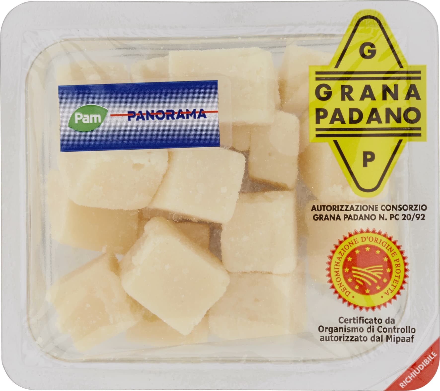 PAM PANORAMA Grana Padano DOP Cubetti 150 g – immagine 2