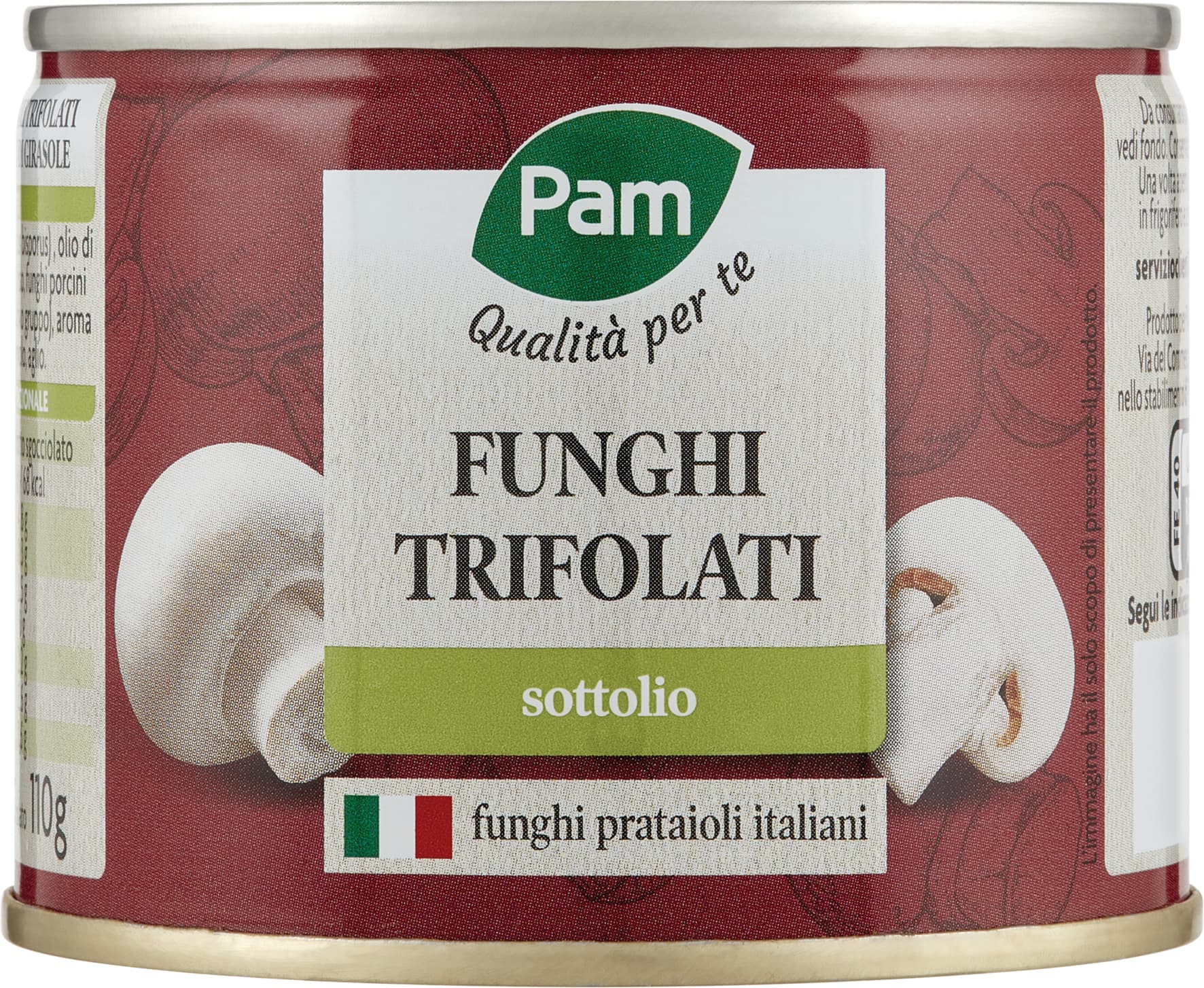 PAM PANORAMA Funghi Prataioli trifolati 180 g – immagine 2