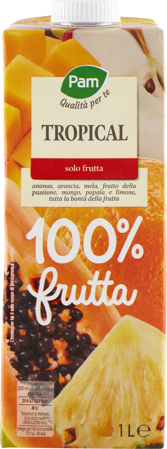 PAM Qualità per te Succo Tropical 1 L – immagine 2