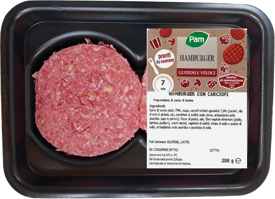 Hamburger bovino ai carciofi – immagine 2