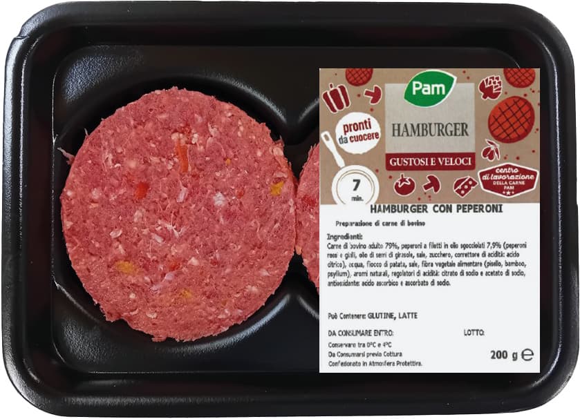 Hamburger bovino ai peperoni – immagine 2