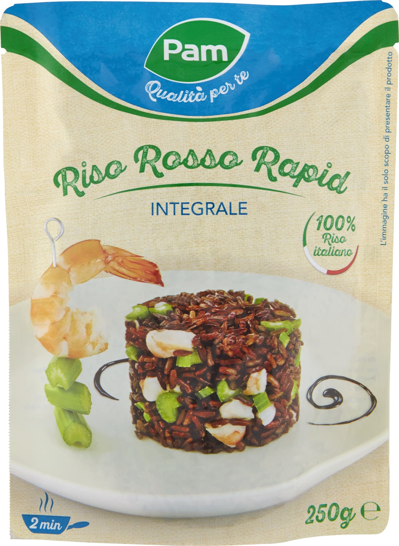 PAM Qualità per te Riso Rosso Rapid Integrale 250 g – immagine 2