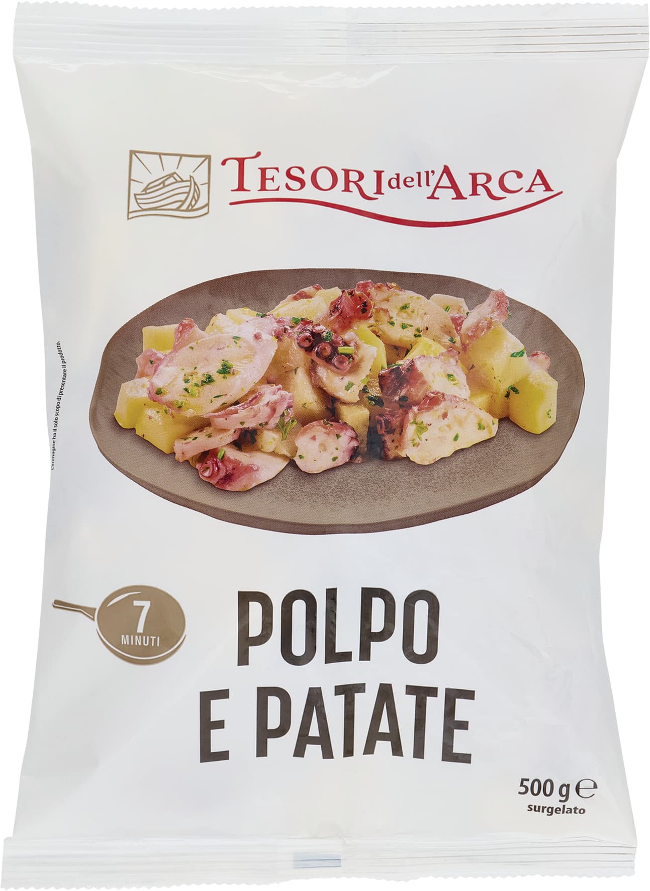 TESORI DELL'ARCA Polpo e Patate surgelato 500 g – immagine 2