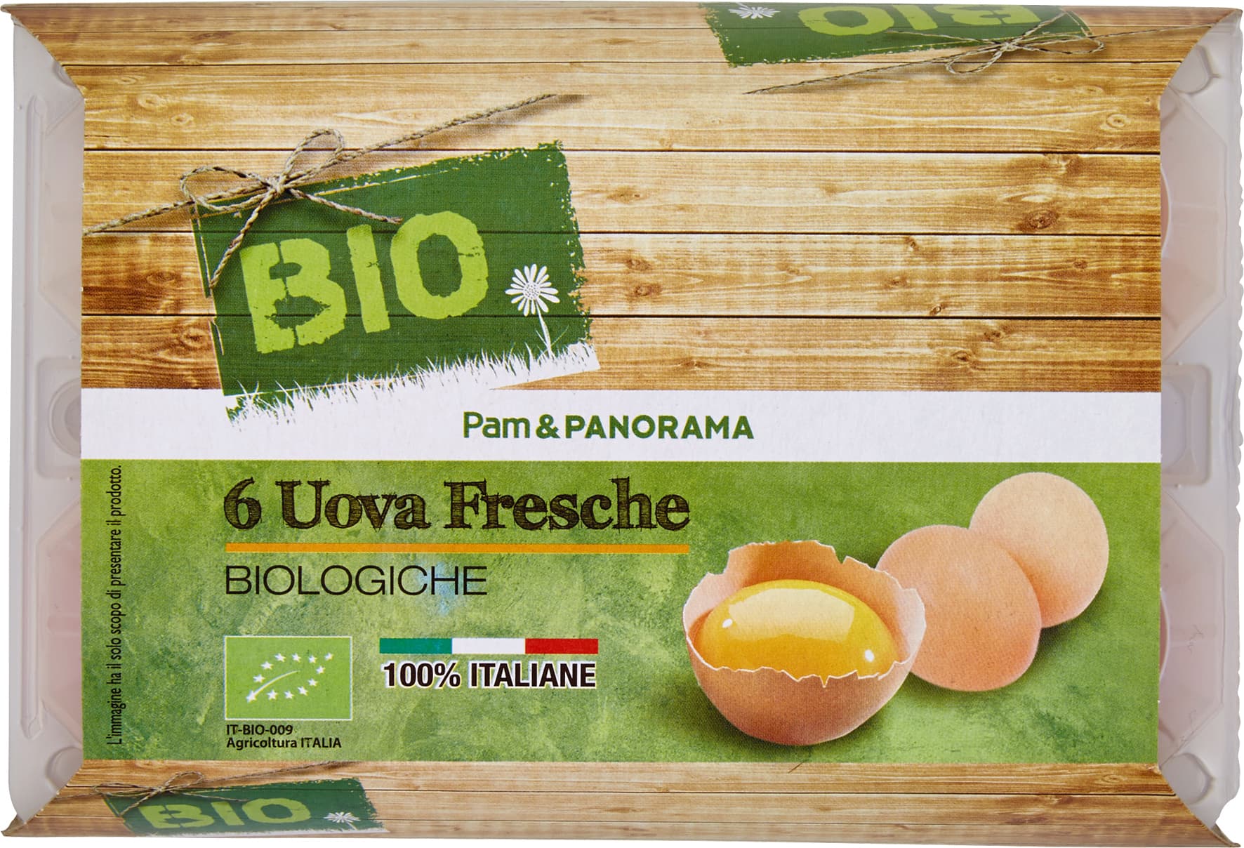 BIO 6 Uova Fresche Biologiche 350 g – immagine 2
