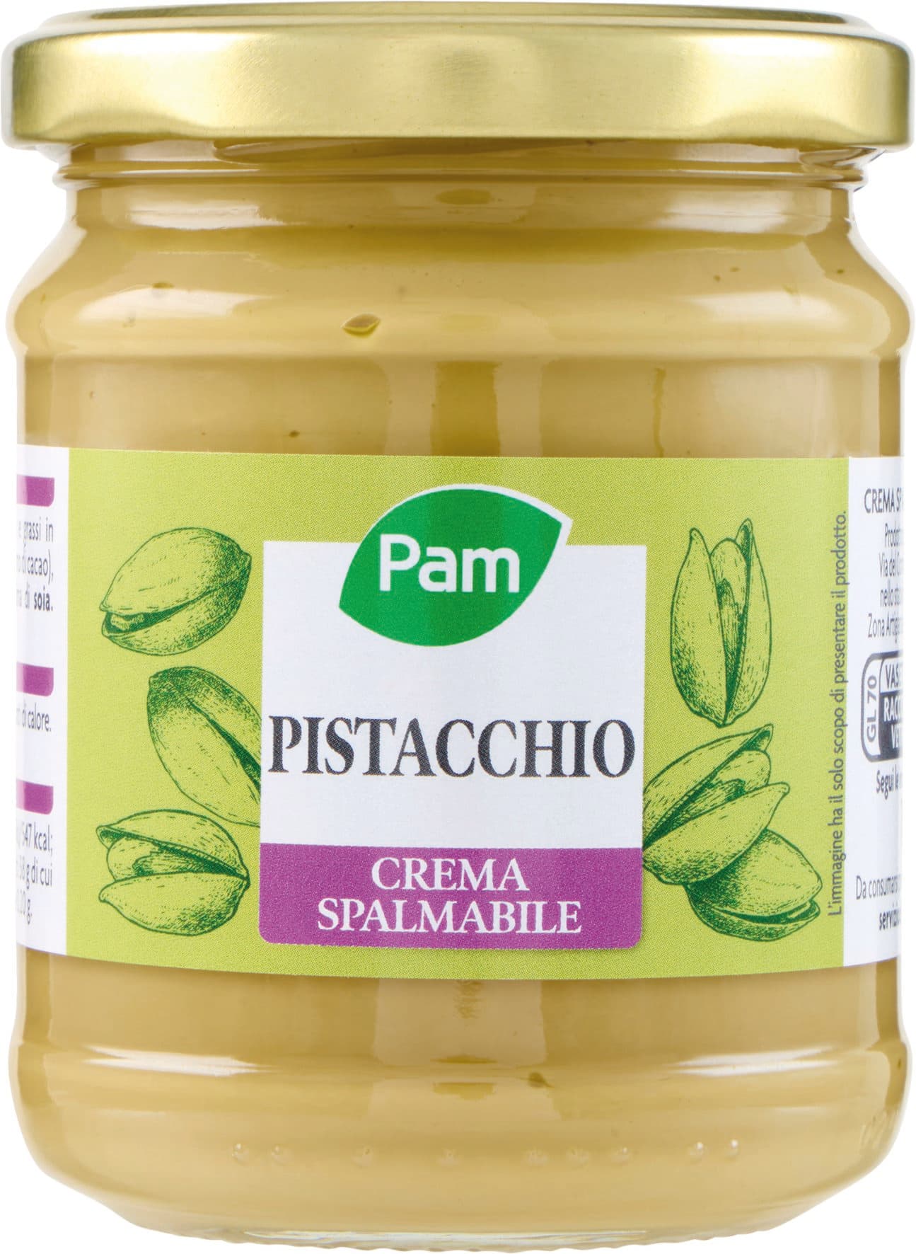 PAM Pistacchio Crema Spalmabile 190 g – immagine 2