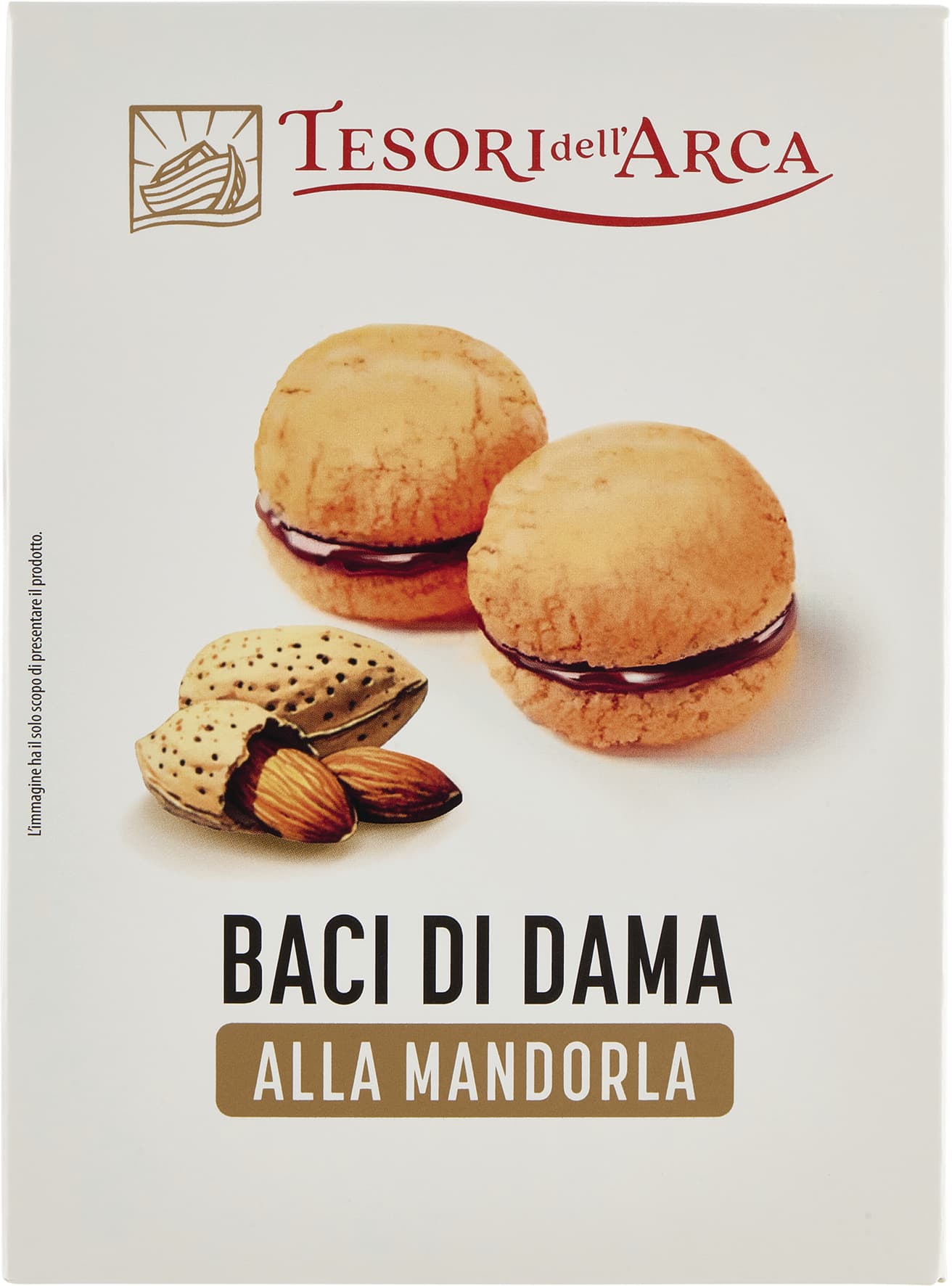 Tesori dell'arca baci di dama alla mandorla 150 g – immagine 2