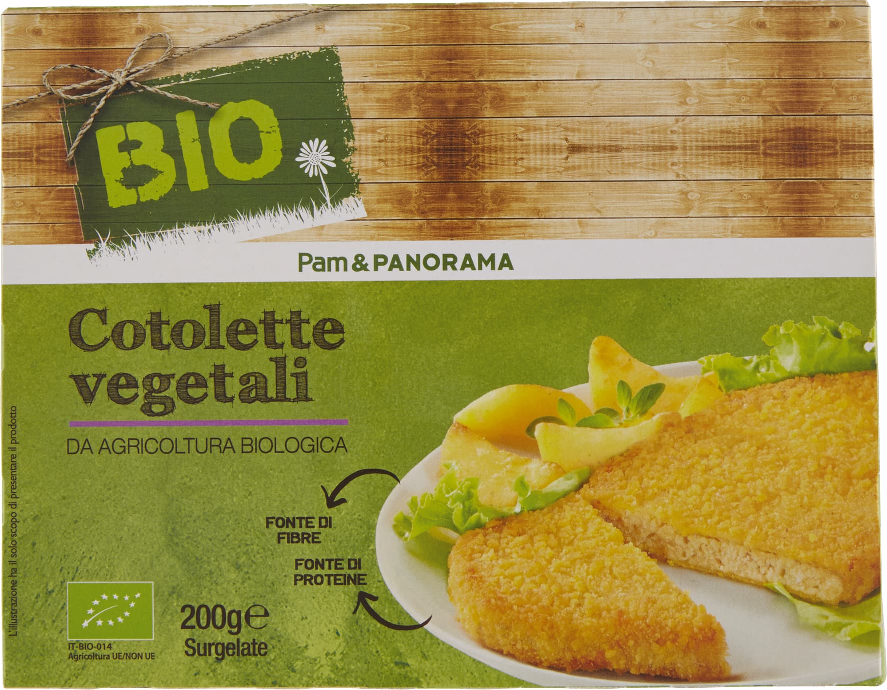 BIO Cotolette vegetali Surgelate 200 g – immagine 2