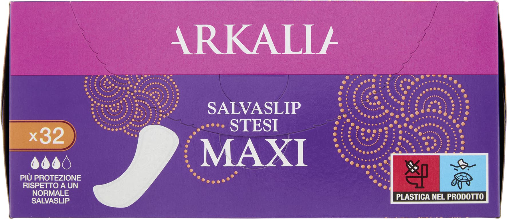 ARKALIA Salvaslip Stesi Maxi 32 pz – immagine 2