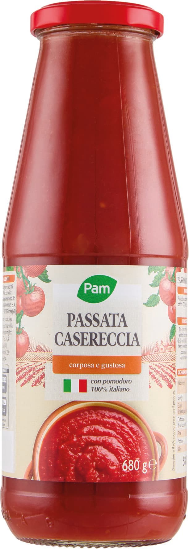 PAM PANORAMA Passata Casereccia 680 g – immagine 2