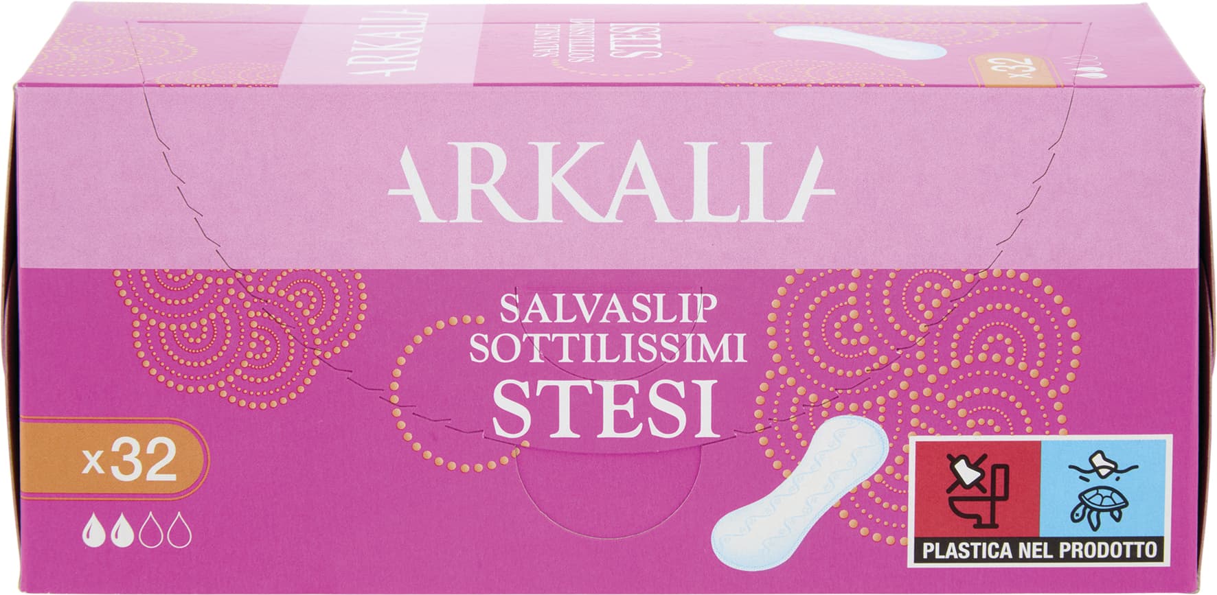 ARKALIA Salvaslip Stesi Sottilissimi 32 pz – immagine 2