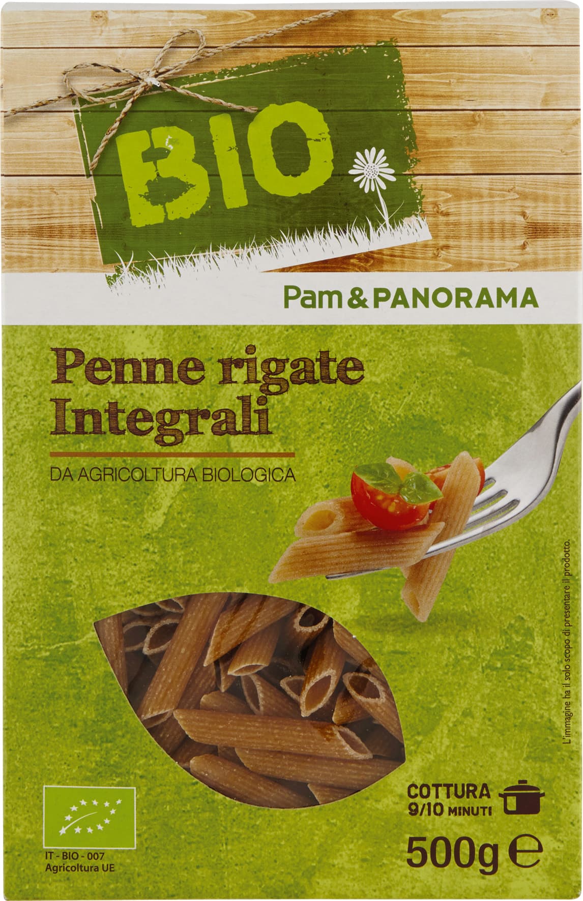 BIO Penne rigate Integrali 500 g – immagine 2
