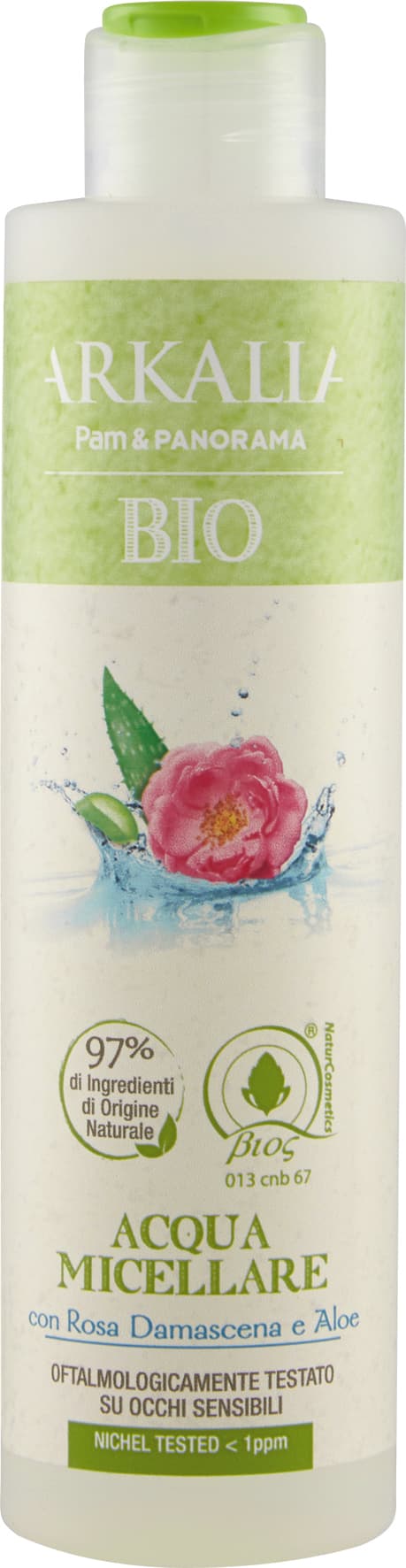 ARKALIA BIO Acqua Micellare con Rosa Damascena e Aloe 200 ml – immagine 2