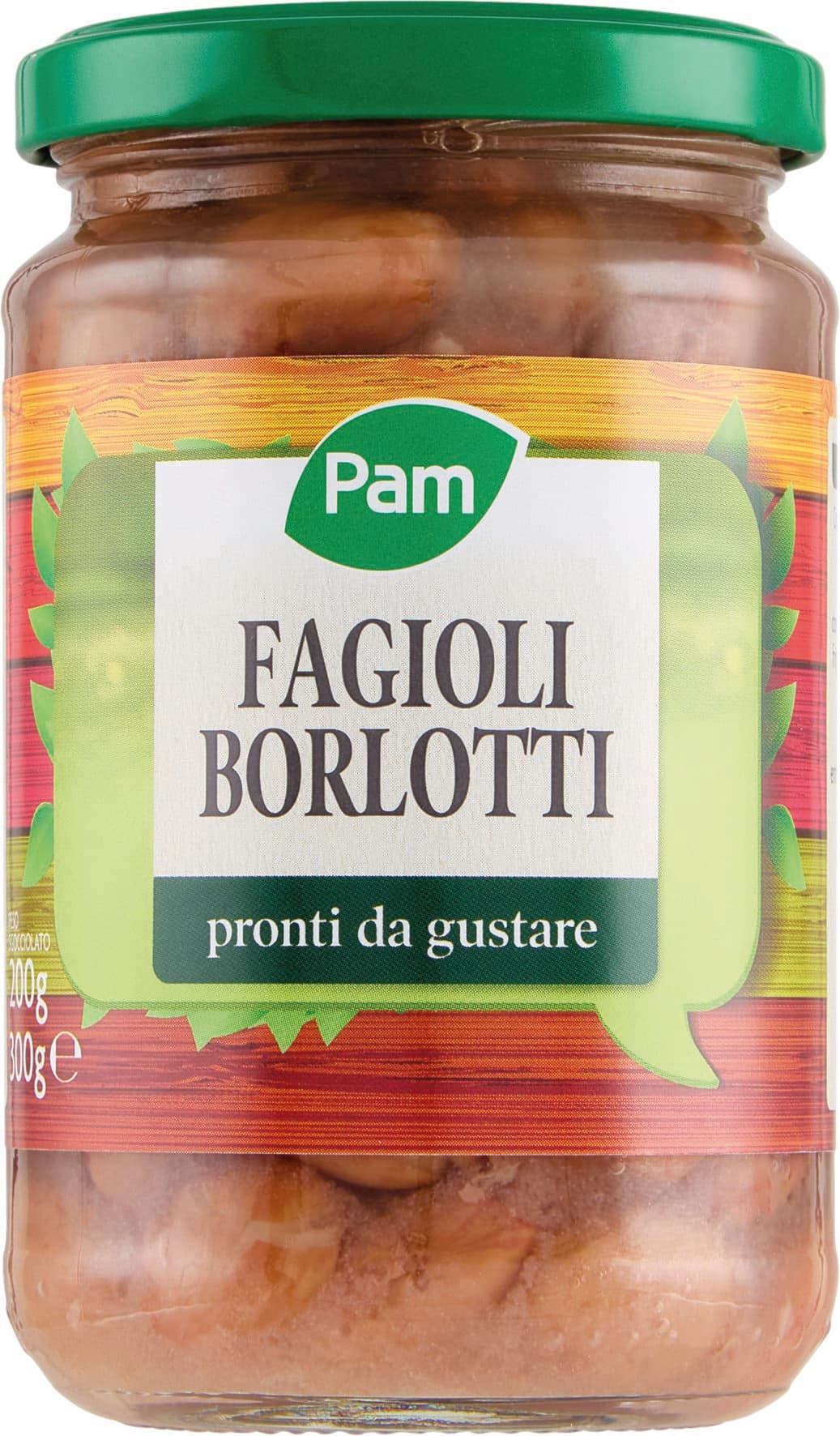 PAM Fagioli Borlotti 300 g – immagine 2