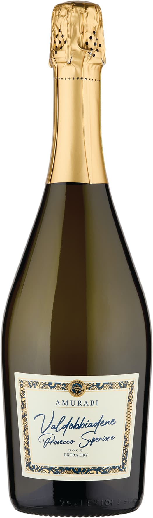 Amurabi Valdobbiadene Prosecco Superiore D.O.C.G. Extra Dry 75 cl – immagine 2