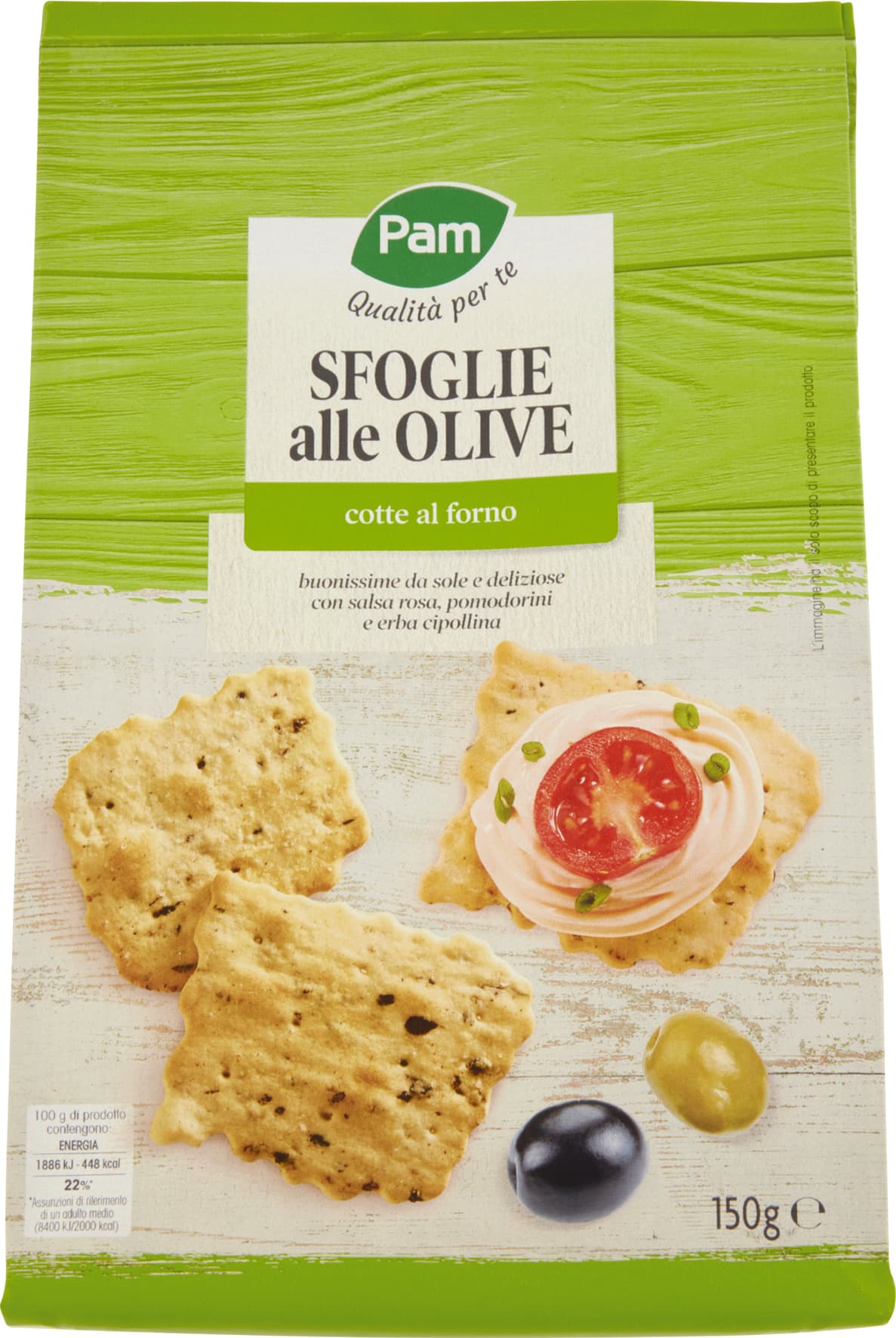 PAM Qualità per te Sfoglia alle Olive 150 g – immagine 2